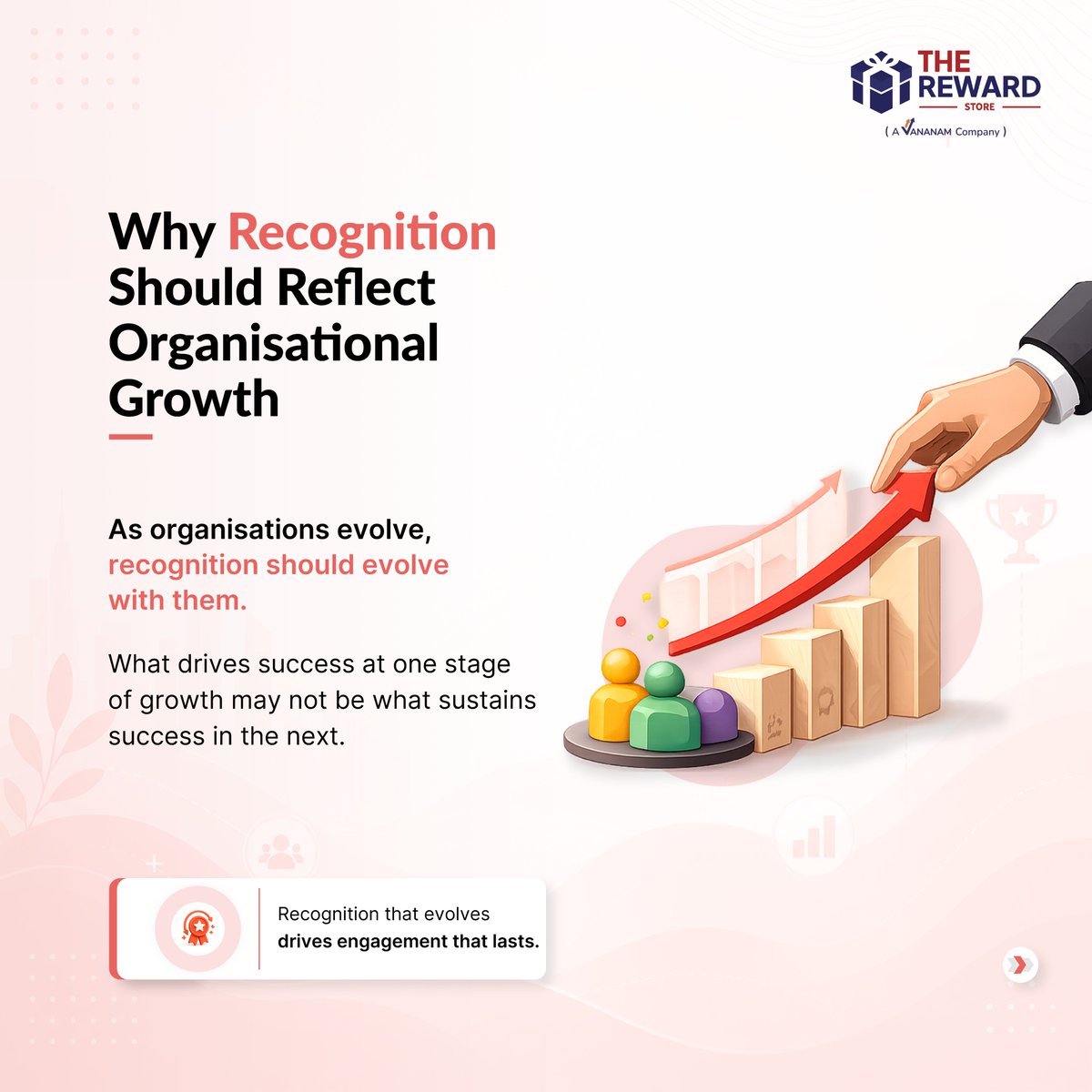 therewardstore's tweet photo. As organisations grow, success starts to look different.

What once drove progress may need to evolve. https://t.co/6FLyq9YdAM