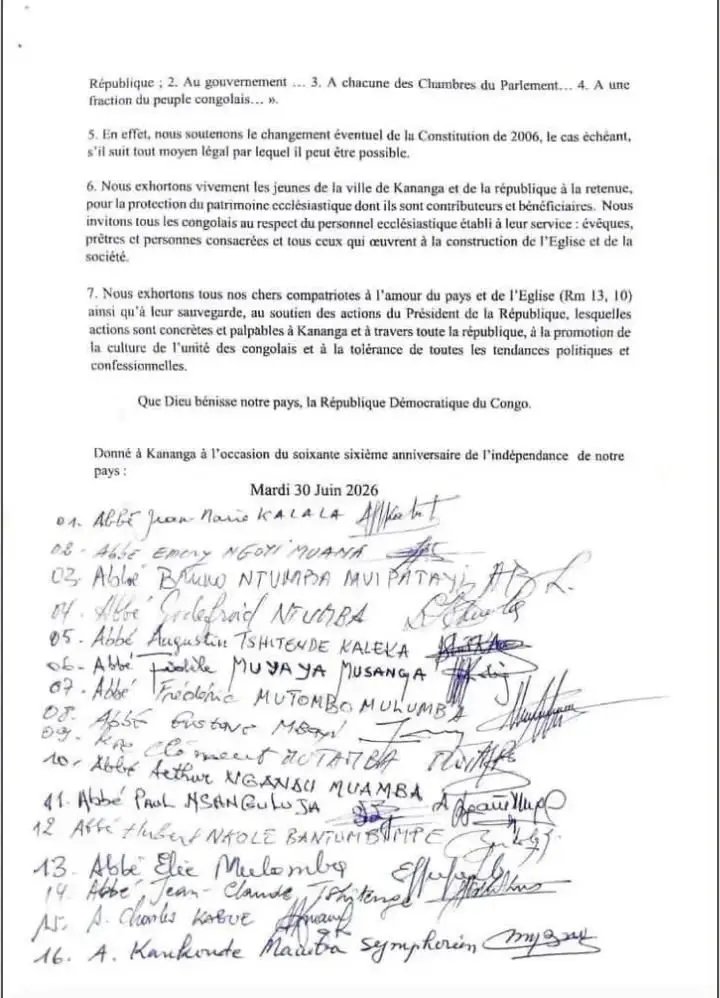 Ibula1995's tweet photo. Sur fond de tribalisme, un groupe d'abbé du diocèse de Kananga s'opposent à la CENCO, à l'époque de Malula, Mosengo, contre Mobutu aucuns abbés des diocèses de l'équateur avait posé un tel acte. https://t.co/kvE3xStx1p