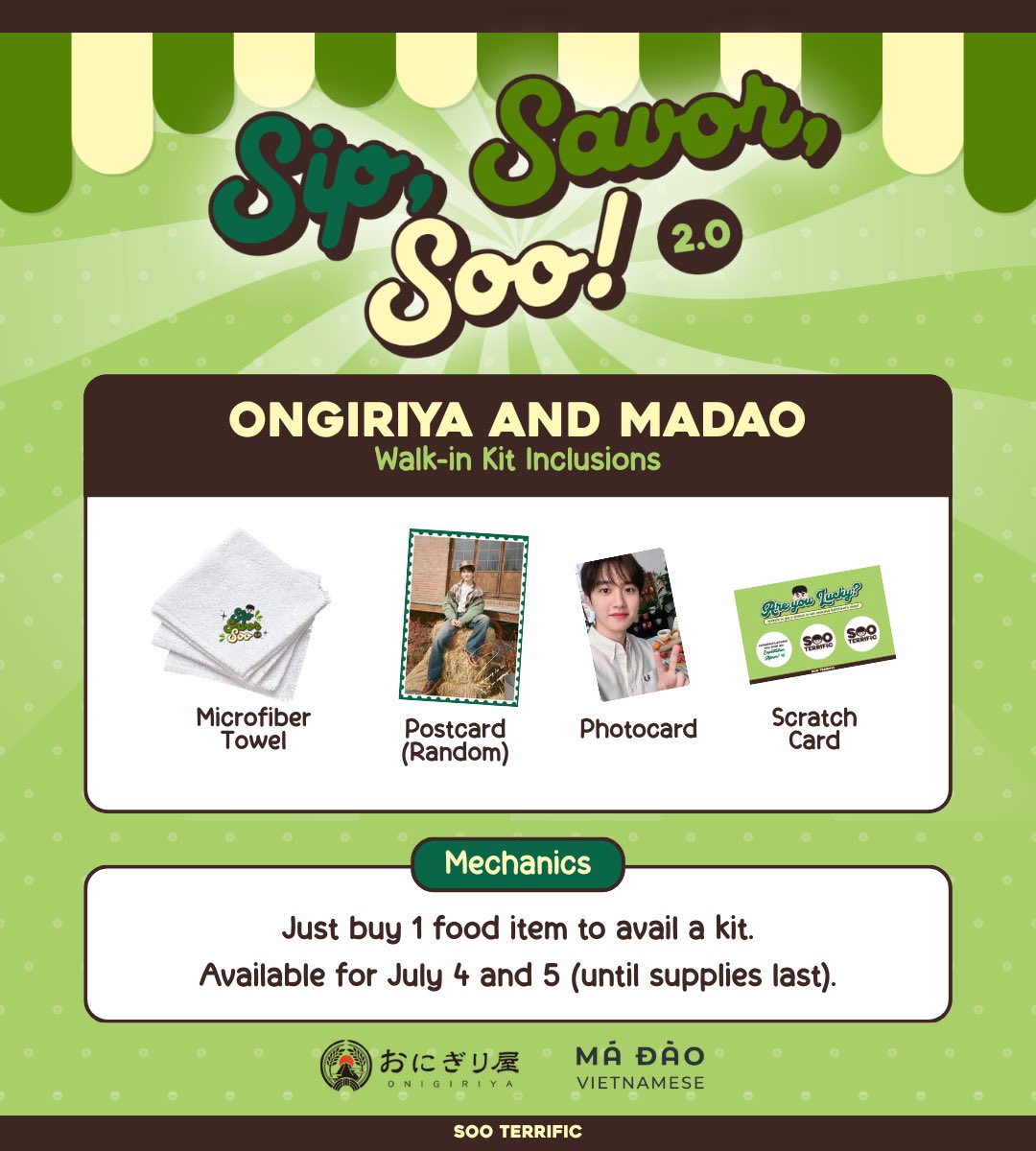 DOIt_MNL's tweet photo. 🇯🇵 Onigiriya
🇻🇳 Madao
~ Buy 1 FOOD ITEM to avail walk-in kit, until supplies last. https://t.co/ul5njYFYC6