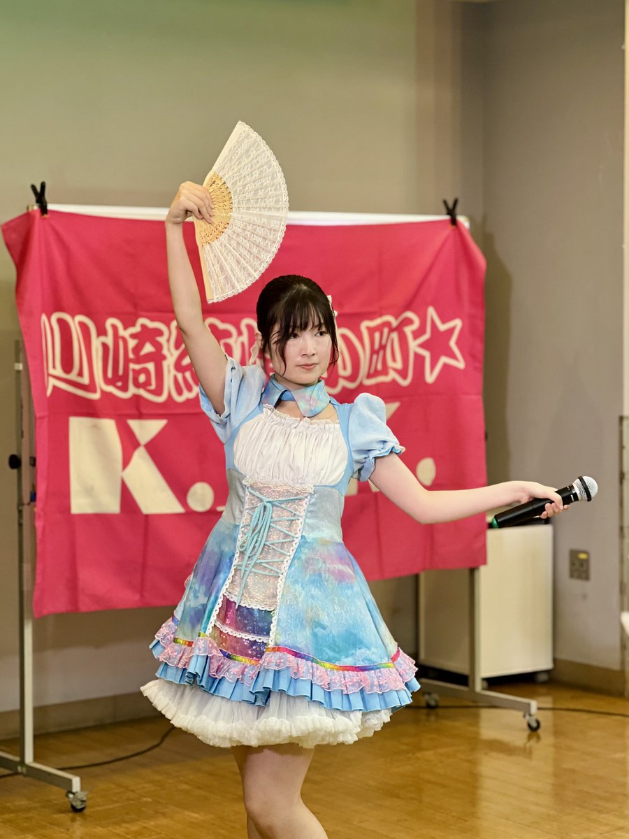 me_____nmen's tweet photo. 2026.07.01 川崎純情小町☆川崎市制記念日ライブ＠てくのホール
新曲お披露目！ノリやすく素敵な曲でした✨️
 #川崎純情小町 https://t.co/UTnTKCmSth