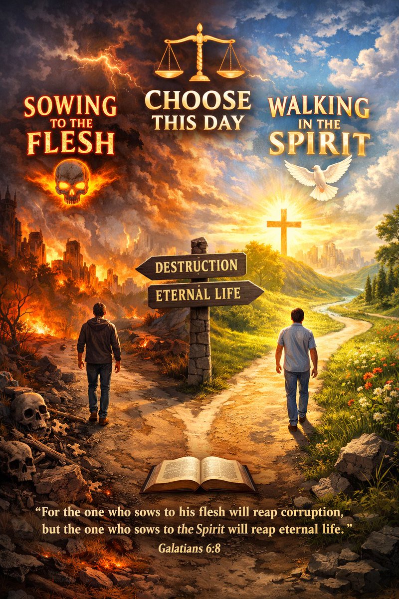 Truthdefense3's tweet photo. ✝️ Do Not Grieve the Holy Spirit of God (Ephesians 4:30)

🔹 The Person and Presence of the Spirit
The Holy Spirit is not a force or an energy — He is God Himself, the third Person of the Trinity. He is personal, loving, and holy. When you were born again, He came to dwell inside you.
“Do you not know that your body is a temple of the Holy Spirit who is in you, whom you have from God, and that you are not your own? For you have been bought with a price; therefore glorify God in your body.” (1 Corinthians 6:19–20)
Because He is a Person, He can be grieved — He feels sorrow when we sin. And because He is God, grieving Him is no small matter.

🔹 The Relational Picture
Think of someone you dearly love — a spouse, a child, a parent, a close friend. When you wound them, it hurts you too, because you care about their heart.
How much more should it break our hearts to grieve the Holy Spirit? He loves us infinitely more than any earthly relationship. He sealed us for the day of redemption (Ephesians 4:30). He comforts us, counsels us, and empowers us. And most of all, He points us to Jesus, who bore our sins and took our eternal hell on the cross.
If it hurts you to grieve a loved one, how much more should it hurt to grieve the Lord who died for you?

🔹 What Grieves the Spirit
Paul gives us specific examples in Ephesians 4:
🔸 Lying or deceit (v. 25)
🔸 Sinful anger that festers (vv. 26–27)
🔸 Stealing instead of working and giving (v. 28)
🔸 Corrupt, harsh, or careless words (v. 29)
🔸 Bitterness, rage, malice, slander (v. 31)
🔸 Unforgiveness (v. 32)
But Scripture makes clear there’s more:
🔸 Sexual immorality (1 Thessalonians 4:3). From lust on a screen to pornography to fornication, all impurity desecrates His temple and wounds His heart.
🔸 Worldliness (1 John 2:15). Loving the world’s pleasures, entertainment, and approval more than Christ quenches His fire.
🔸 Neglecting Christ (John 15:26). The Spirit testifies of Jesus. When we fail to exalt Him or witness to others, we sadden the Spirit.
🔸 Selfishness. Living for self instead of glorifying God and loving others contradicts His nature.
Charles Spurgeon said it plainly:
“He is grieved when He sees you love worldly things better than you love Him.”

🔹 Why It Matters
Grieving the Spirit has real consequences:
🔸 Loss of intimacy — prayer feels dry, Scripture feels distant, worship feels empty
🔸 Loss of joy — sin robs us of the delight of walking with Christ
🔸 Loss of power — our witness and ministry lose Spirit-filled effectiveness
🔸 Loss of eternal reward — our works become wood, hay, and stubble instead of jewels that glorify Christ (1 Corinthians 3:12–15)
But when we please the Spirit:
🔸 He fills us with His fruit (Galatians 5:22–23)
🔸 He empowers our prayers and witness
🔸 He produces eternal treasures that will never burn away
🔸 He brings us close to Christ in daily communion

🔹 How to Stop Grieving Him
🔸 Confess quickly (1 John 1:9). Don’t excuse sin — agree with God
🔸 Repent sincerely (Acts 3:19). Turn from impurity, bitterness, and worldliness
🔸 Walk by the Spirit (Galatians 5:16). Yield daily to His leading
🔸 Guard your purity (1 Corinthians 6:18). Flee sexual sin and worldly compromise
🔸 Love Christ supremely (John 15:26). Exalt Him in your life, words, and choices

🔹 A Warning: Examine Yourself
Paul said: “Examine yourselves to see whether you are in the faith.” (2 Corinthians 13:5). Jesus warned: “Many will say to Me on that day, ‘Lord, Lord,’ … and I will declare to them, ‘I never knew you; depart from Me.’” (Matthew 7:22–23).
If your life is marked by habitual sin with no conviction, a love for the world instead of God, continual grieving of the Spirit without repentance — then you must consider whether you truly belong to Christ.
There are many who profess Christ but do not possess Him. True salvation always produces repentance, surrender, and a new heart that hates grieving the One we love.

🔹 If you are in Christ, live for God's glory.