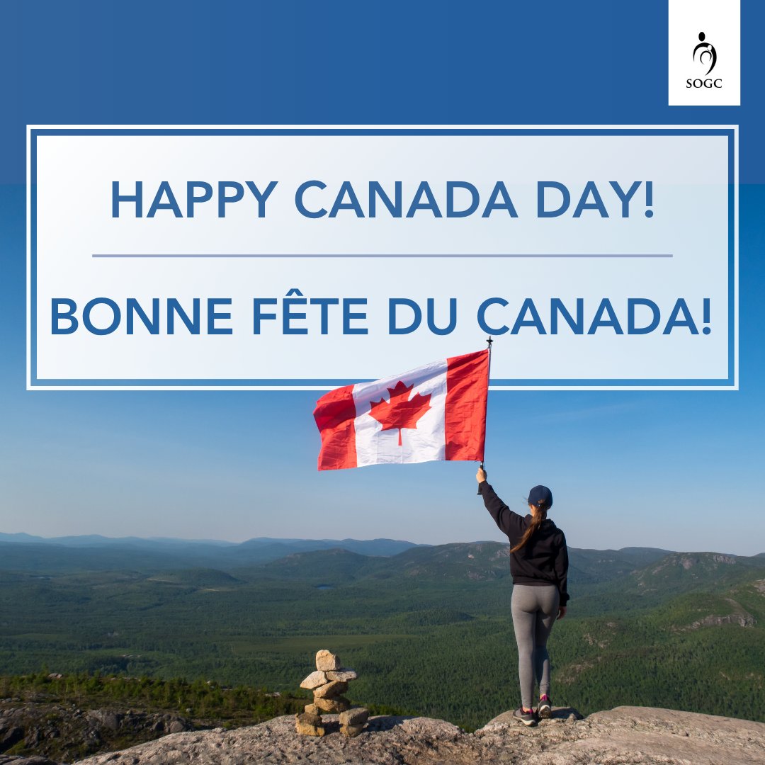 SOGCorg's tweet photo. This Canada Day, the SOGC celebrates what makes our country truly strong and free, while reaffirming its commitment to advancing sexual and reproductive health and rights for all women and gender-diverse people across Canada. https://t.co/X8ZoI5BHsC