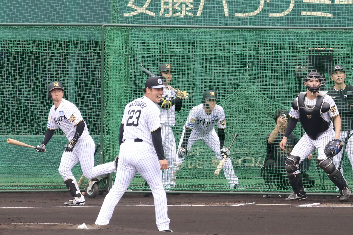 daily_fujimaru's tweet photo. シート打撃を行った #近本光司 選手
1打席目では、鮮やかな流し打ちで左前打を放ちました🔥
#阪神タイガース https://t.co/PXBR8UdwBS