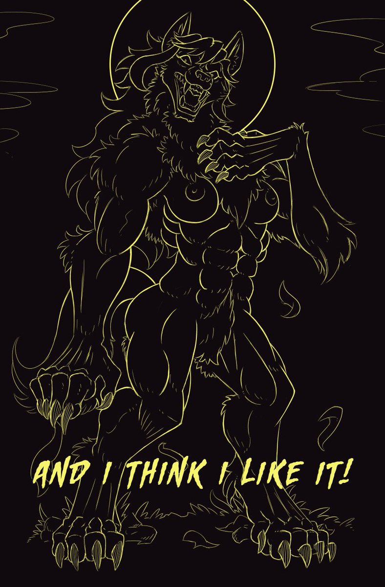 Marktheskolf's tweet photo. Its WerewolfWednesday, there is a full moon tonight and Susan is excited for it ^^

Made by my great friend Ciel from Studio Aegis ^^ https://t.co/ec65BmwwBp