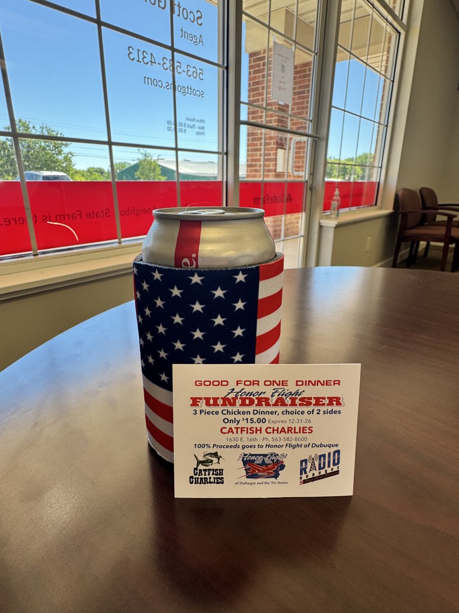 SFAgentScottG's tweet photo. Reach out today to get a quote and do something special for those who have given so much for our country! 😍🤝

Who doesn't love a chicken dinner... https://t.co/Wy5niNhG9T