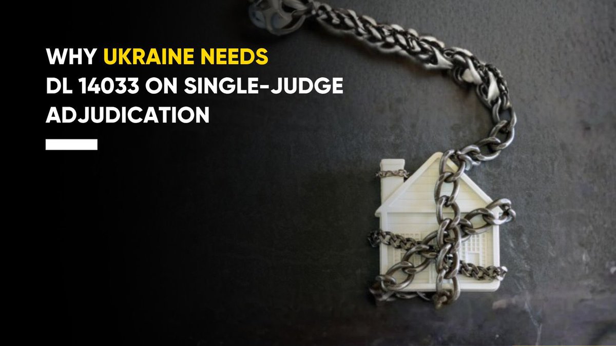 TransparencyUA's tweet photo. 1/3 🤔Why should Draft Law No. 14033 be adopted?
It introduces single-judge consideration of certain civil forfeiture cases and all sanctions cases before #HACC. This is one of the conditions for Ukraine’s funding under the updated Ukraine Facility programme. https://t.co/UqRUHr2PdY