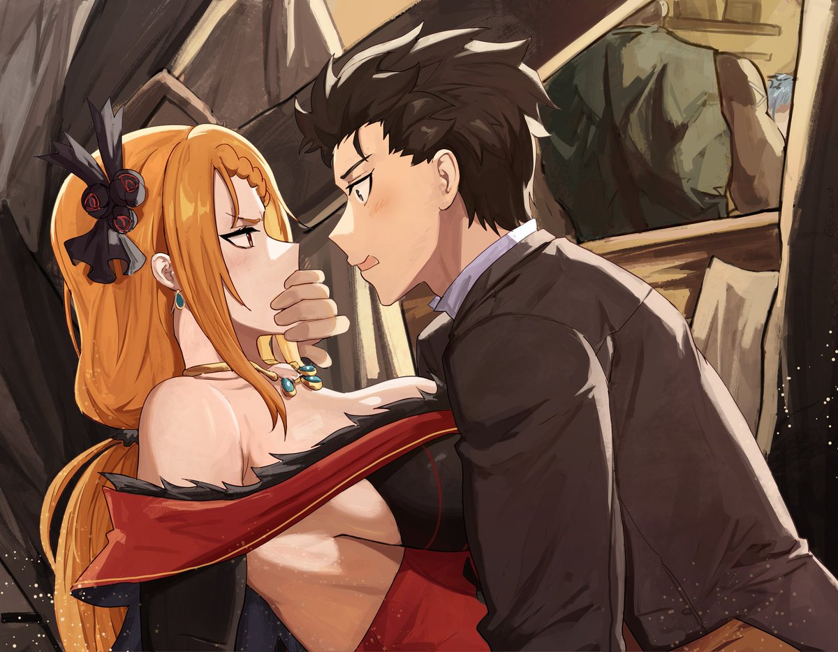 _E_v_o_n_0's tweet photo. LN volume 4 canon event https://t.co/ALwjpOHzVh