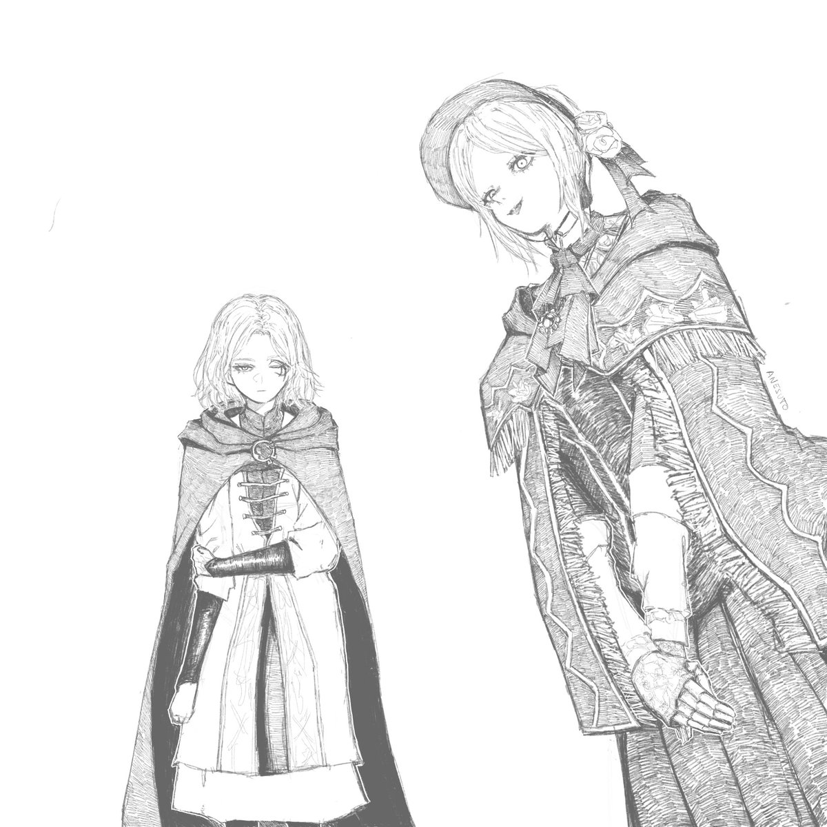 anesuto92's tweet photo. #eldenring x #bloodborne https://t.co/gKPD6HVUmf