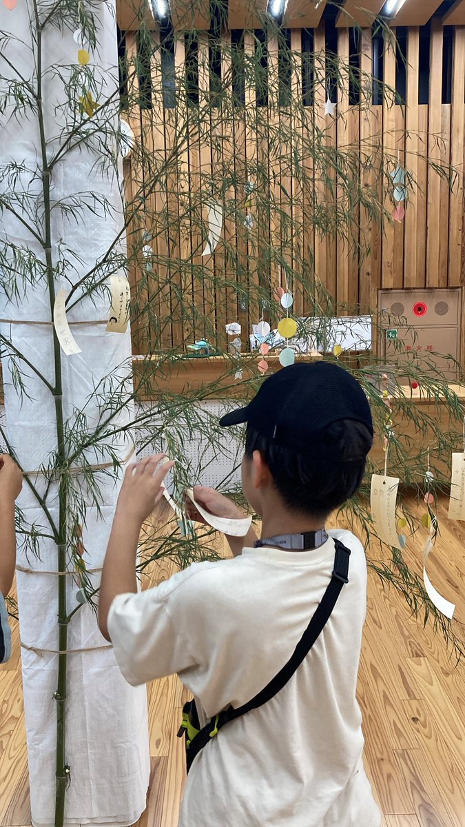 ecorutogoshi's tweet photo. ＼7月7日は七夕の日／

エコルとごしでは7月1日(水)～7日(火)まで、エントランスにて七夕の笹を飾っています🎋
期間中は短冊も用意していますので、ぜひ願い事を書きに来てください♪ https://t.co/EwtbFwKIoQ