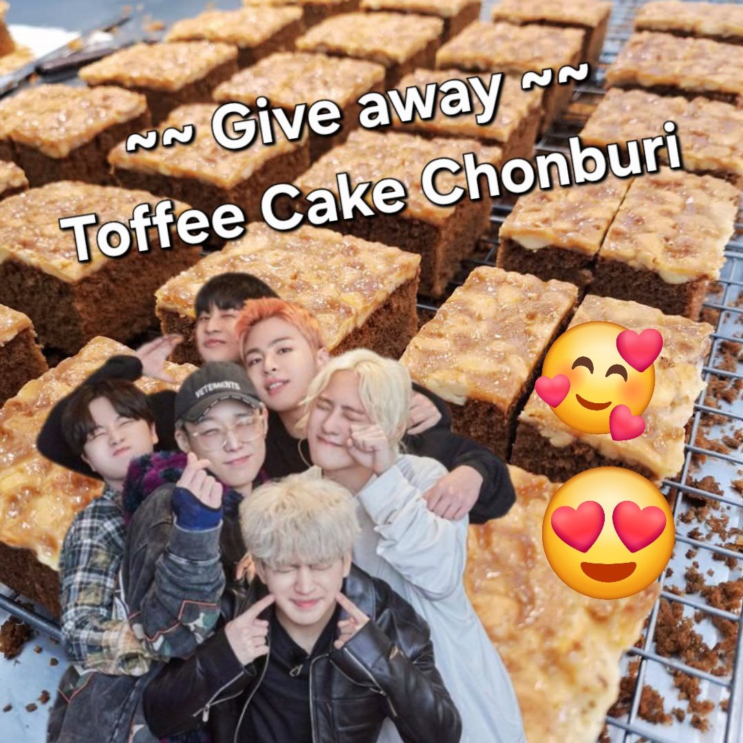 Destiniie_FS's tweet photo. Give away มาแล้วฮะ ~~ 🥰✨️
ไอคอนิคแวะมาเติมความหวานกันได้เลยย!!!
Toffee cake ของอร่อยจากชลบุรี อาจจะมีไปไม่เยอะมาก
อย่าลืมแวะมารับกันได้นะคะ ♡

#iKON_FOUREVER_TOUR_BKK https://t.co/IsREkTkM6Z