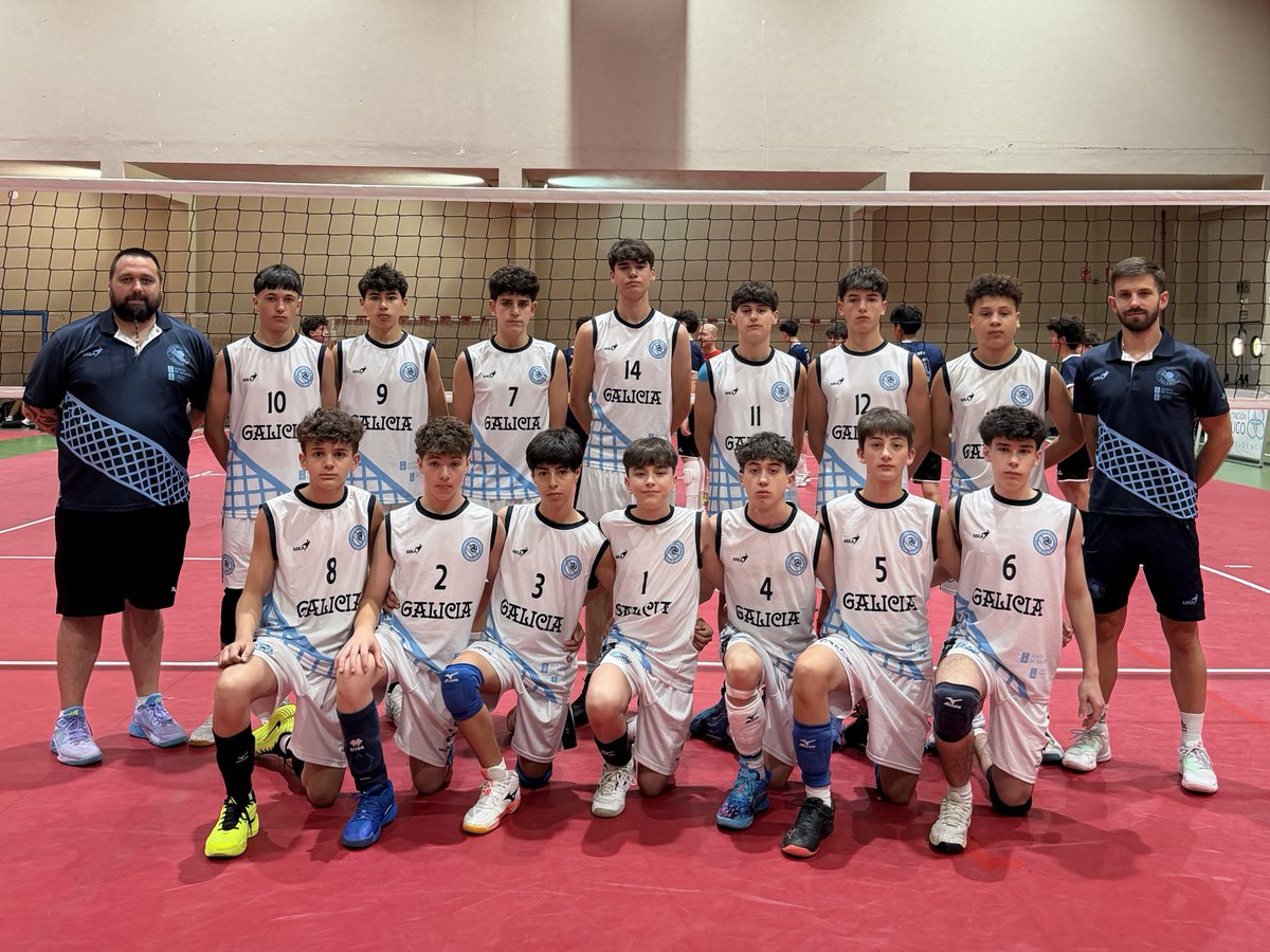 VoleiGalego's tweet photo. 💥 Rematou o CESA e Galicia pechou o torneo cas seguintes posicións oficiais: 

👧 4º Infantil Femenino
👦 13º Infantil Masculino
🏃‍♀️ 6º Cadete Feminino
🏃‍♂️ 4º Cadete Masculino

🚀 Traballazo EQUIPO! Seguimos medrando! 

#XogamosnaCasa

@deportegal
@vicedepulugo
@ConcelloLugo https://t.co/Wv9ynuafX3