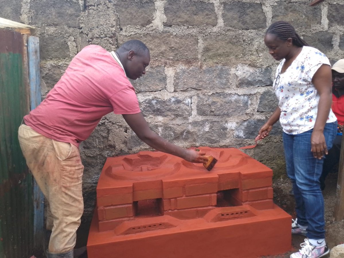 SEAAKenya's tweet photo. From plans and policies to actions; SEAA-Kenya spearheaded transfer of technical skills in the fabrication of improved cookstoves in Bahati Sub County promoting green enterprise development and conservation. @WWF_Kenya @nawascol @KCCWG @NakuruCountyGov 
#cleancookingtransition https://t.co/EZMnx5Wz7x