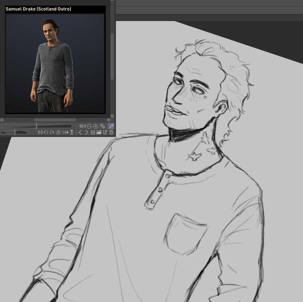 iam_semmm's tweet photo. #SamDrake #Uncharted4 #Uncharted #TroyBaker https://t.co/WpqEqvncwC