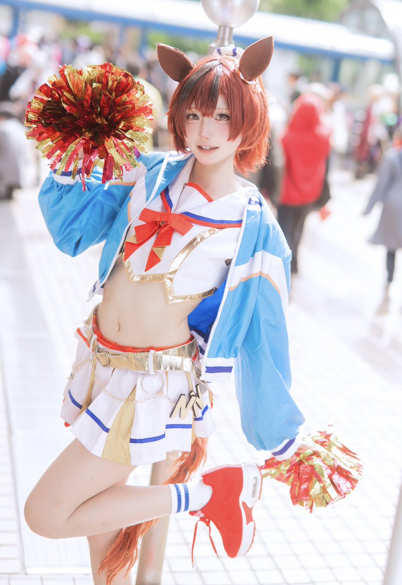 gumi_taberuuu's tweet photo. cos/ウマ娘　ナイスネイチャ

Pom Pom Pom Pon‼︎
　　　　　全力出して Pom Pon‼︎ https://t.co/bnGkDg4Zuh