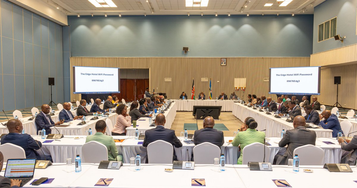 Diaspora_KE's tweet photo. Diaspora Affairs Principal Secretary, Ms. @roselinenjogu , today attended the Fourth Principal Secretaries' Forum of 2026 at the Edge Convention Centre in South C, Nairobi chaired by Mr. @koske_felix , Chief of Staff and Head of Public Service.

The forum sought to take stock of Government delivery, review progress in the implementation of Presidential Directives and strategic priorities that require coordination across the Public Service.

The deliberations also advanced ongoing Government action to strengthen economic competitiveness, unlock investment and expand employment opportunities. #WorkFlow