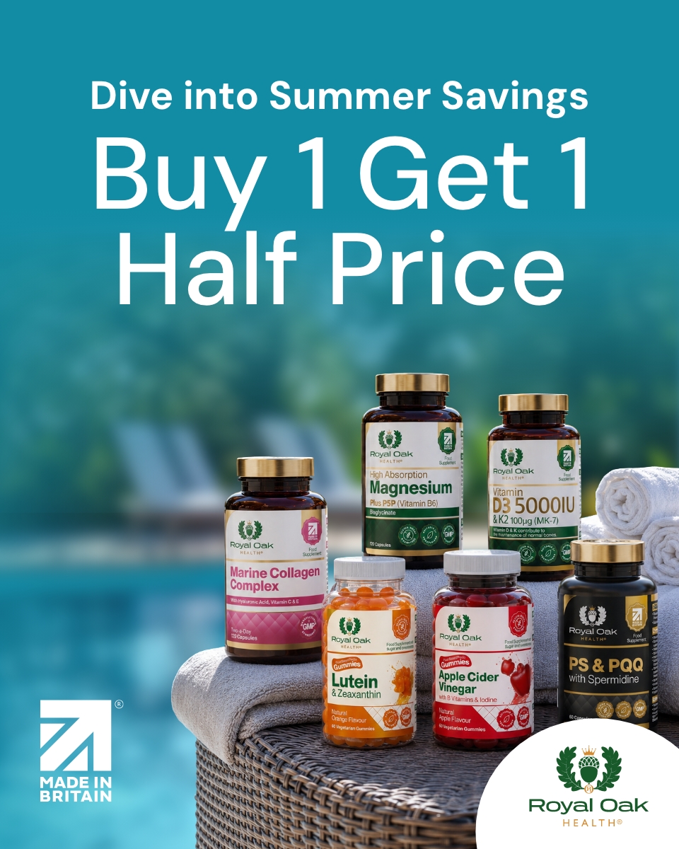 RoyalOakHealth1's tweet photo. We've prepared a gift for you to enjoy this summer. 🌊☀️
Buy 1 Get 1 Half Price now available on our official website.

Enjoy🎁: https://t.co/zaHqDaXeox

#RoyalOakHealth #Wellness #SummerWellness https://t.co/JJSrF1t3SR