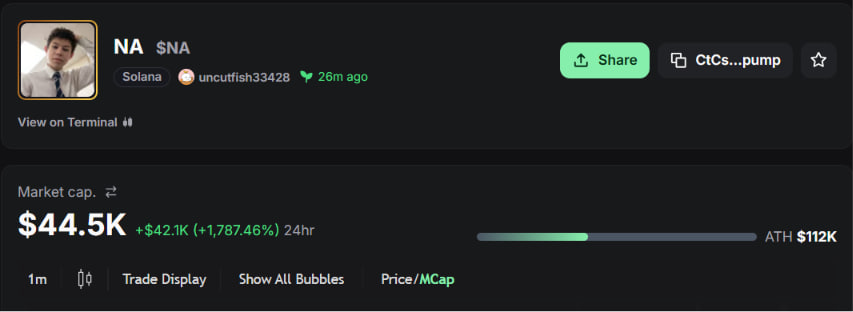 Samnovka's tweet photo. Actually, I could still expose the involvement of some big names... but the second the ticker hits just 100K MCAP, the token gets deleted by https://t.co/2j2gcW0lh8.

Hahaha, so weak 😂

CtCsTh6PqW6oBSwFSQEvJfQUmcwgAf9RgUcADJQ1pump https://t.co/hArQ3EK73a