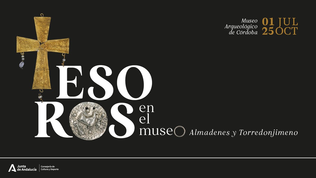 MusArqCordoba's tweet photo. ¡Inauguramos exposición! 
Dos conjuntos excepcionales hallados en 1926 que narran momentos clave de cambio e inestabilidad.
Los Almadenes: Joyas célticas y monedas que reflejan la romanización. 
Torredonjimeno: Esplendorosa orfebrería litúrgica y poder visigodo. https://t.co/bHUDYJucD2