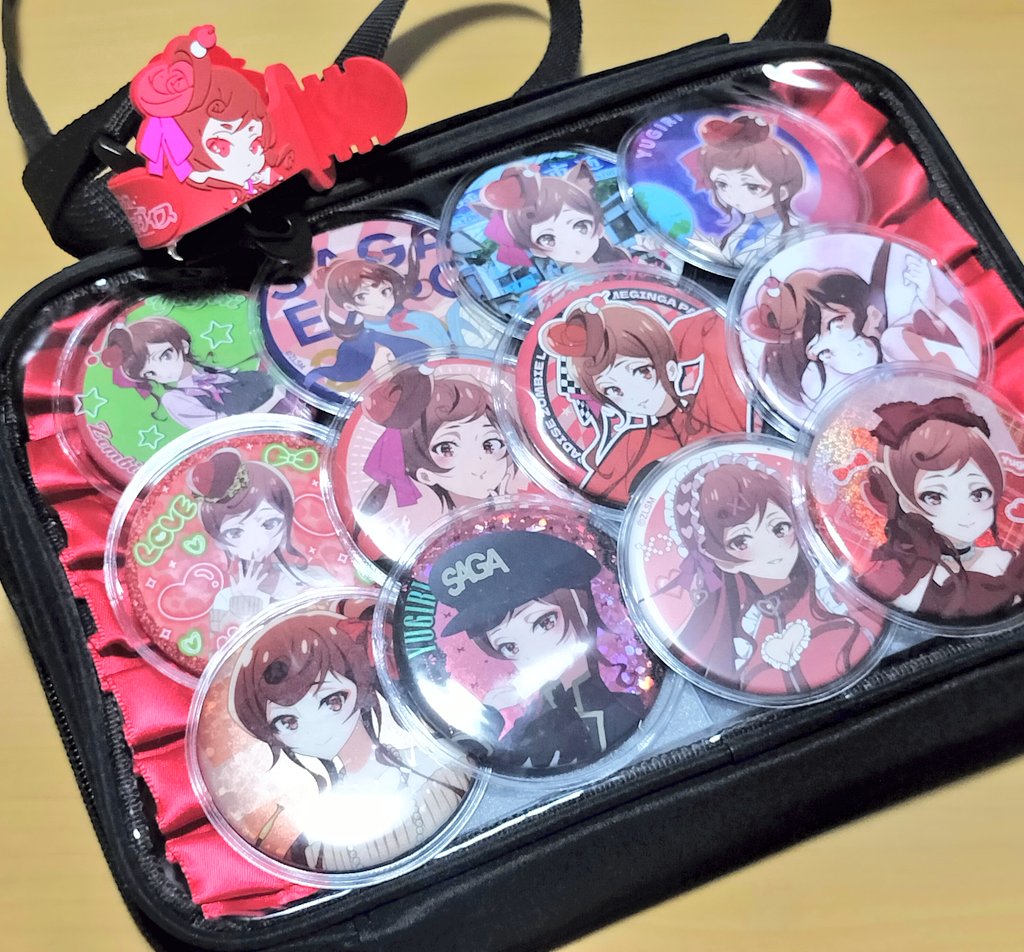 旦那用ミニ痛バVer.2 缶バッジ増やしました #ゾンビランドサガ #痛バ