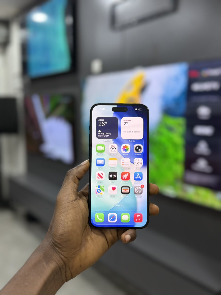 ElectroThrift's tweet photo. iPhone 15 Plus 128gb sim unlocked 
89%

GH₵ 5,999

Talk to us !
☎️059-861-7460

Visit us - SJA Electronics on Google maps 
📍Ashaley Botwe, Top Floor of the building adjacent Peace Be Plaza. https://t.co/1KLNMD3V0G