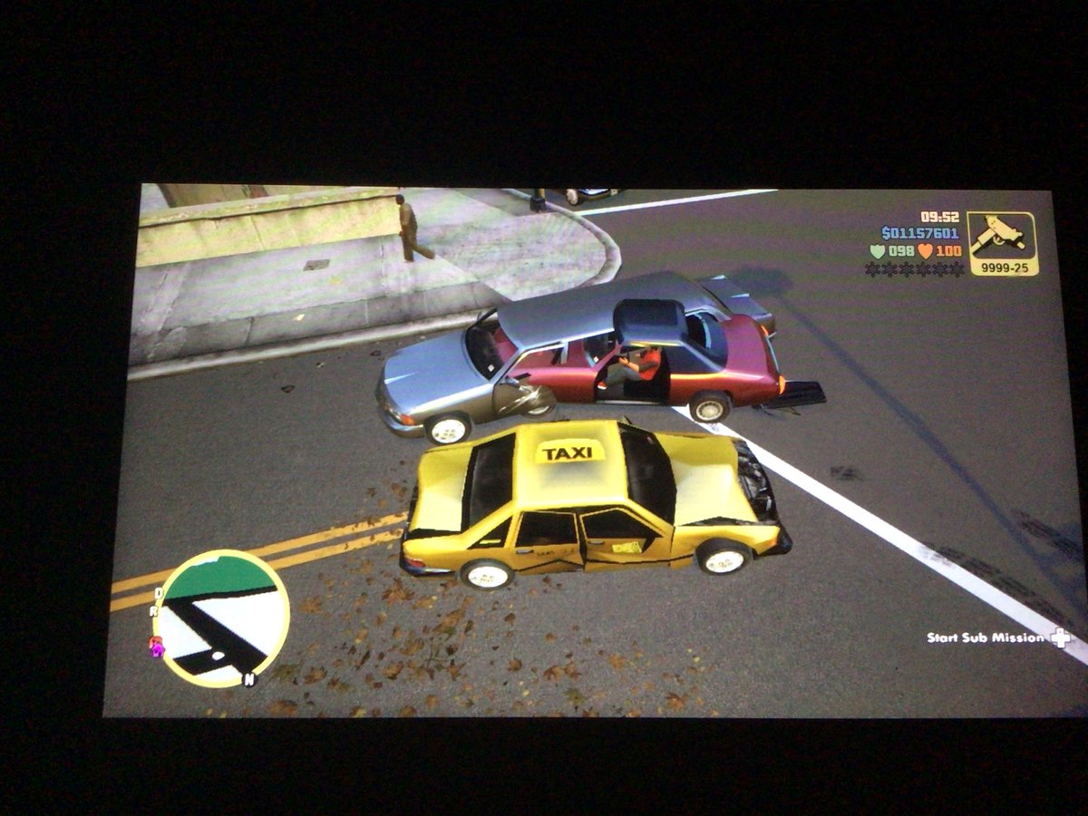 Ryann_MN08's tweet photo. Bro gta 3 is goofy cause I be getting npc’s scared when I walk near them but when shit like this happen they don’t gaf😭🙏💀 https://t.co/K80oyBulAM