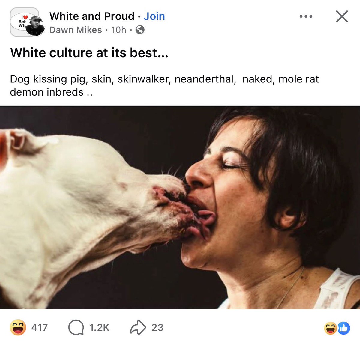 ctreid89's tweet photo. Black people trolling a racist Facebook group 😂😂😂 https://t.co/w5tOlOc6ZJ