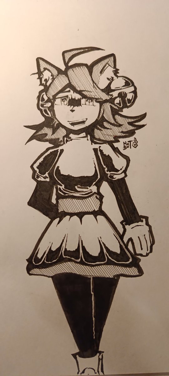 __matbot's tweet photo. Mad mew mew / Pink #deltarune #madmewmew #pink https://t.co/ZTcuztaBqA