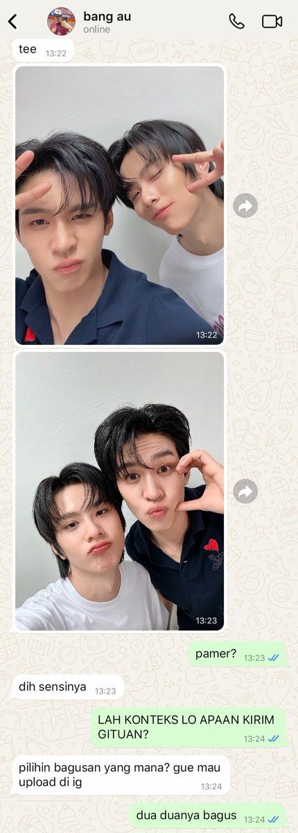 hoskieshy's tweet photo. teeteepor ft auau two tweets au
; putus https://t.co/bu1AHmd3sS