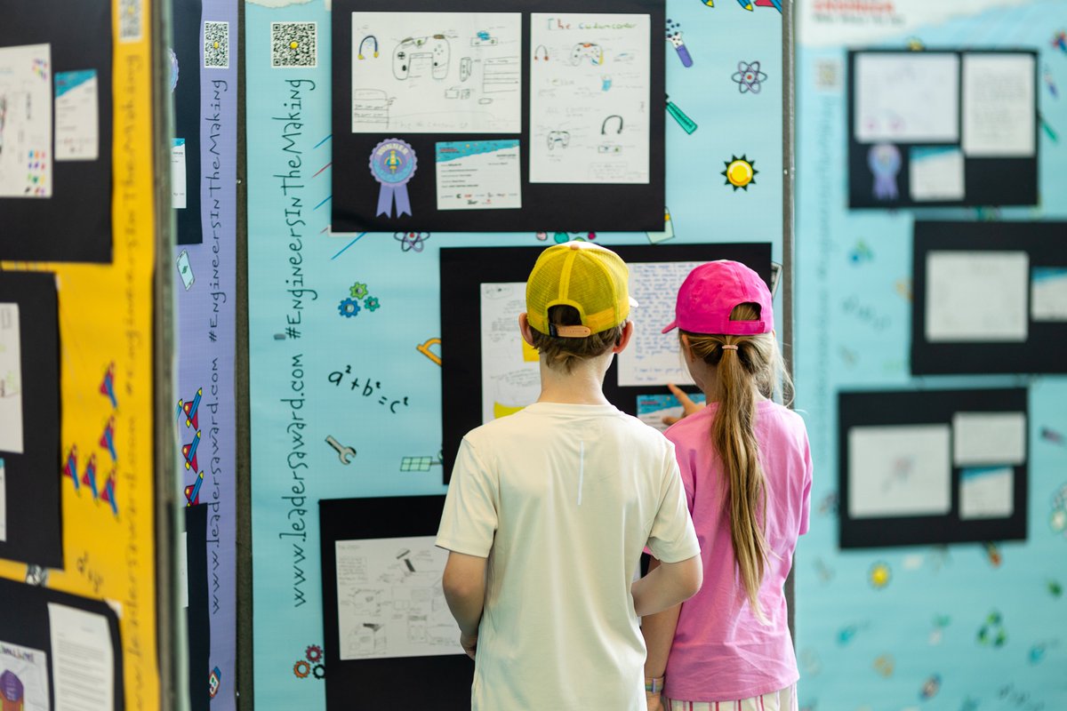 primaryengineer's tweet photo. Ideas, innovation and engineering ambition took centre stage at the University of Lincoln as we celebrated the pupils of East Central England region of our ‘If you were an engineer, what would you do?’ competition. 📷 https://t.co/WDKy77u53Z
