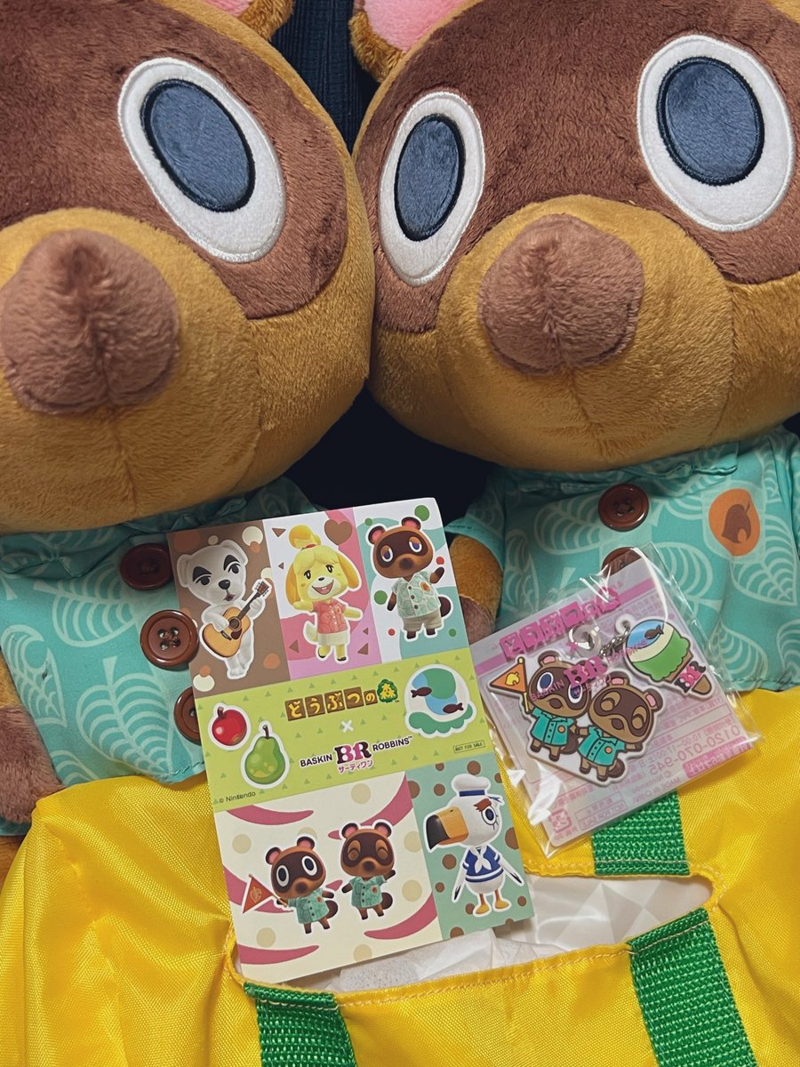 asvrih's tweet photo. サーティワンとあつ森のコラボ！！
まめつぶ達がかわいい🥰 https://t.co/49f6b6KUCs