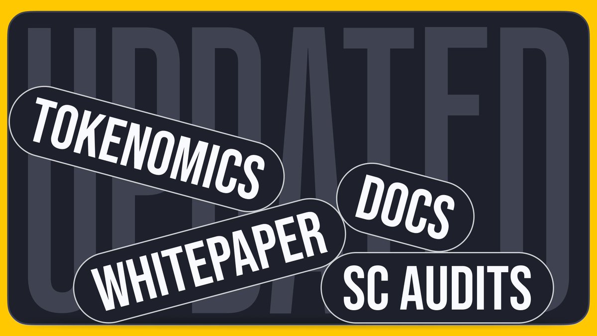 Watt2Trade's tweet photo. Watt2Trade Docs are fully updated! ⚡

Everything in one place.

Big things are coming soon. https://t.co/RcNsoneaUm