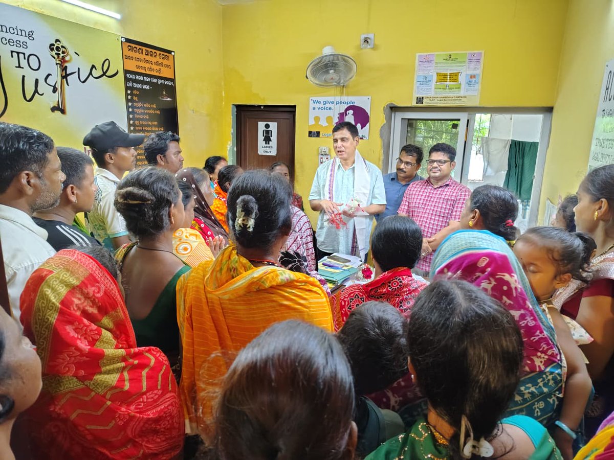 clap_india's tweet photo. A huge delegation of women met our President Dr. Bikash Das, seeking legal assistance for protection from forced eviction from Gurkha slum. It is decided to take legal action. https://t.co/GkNP65qfC7