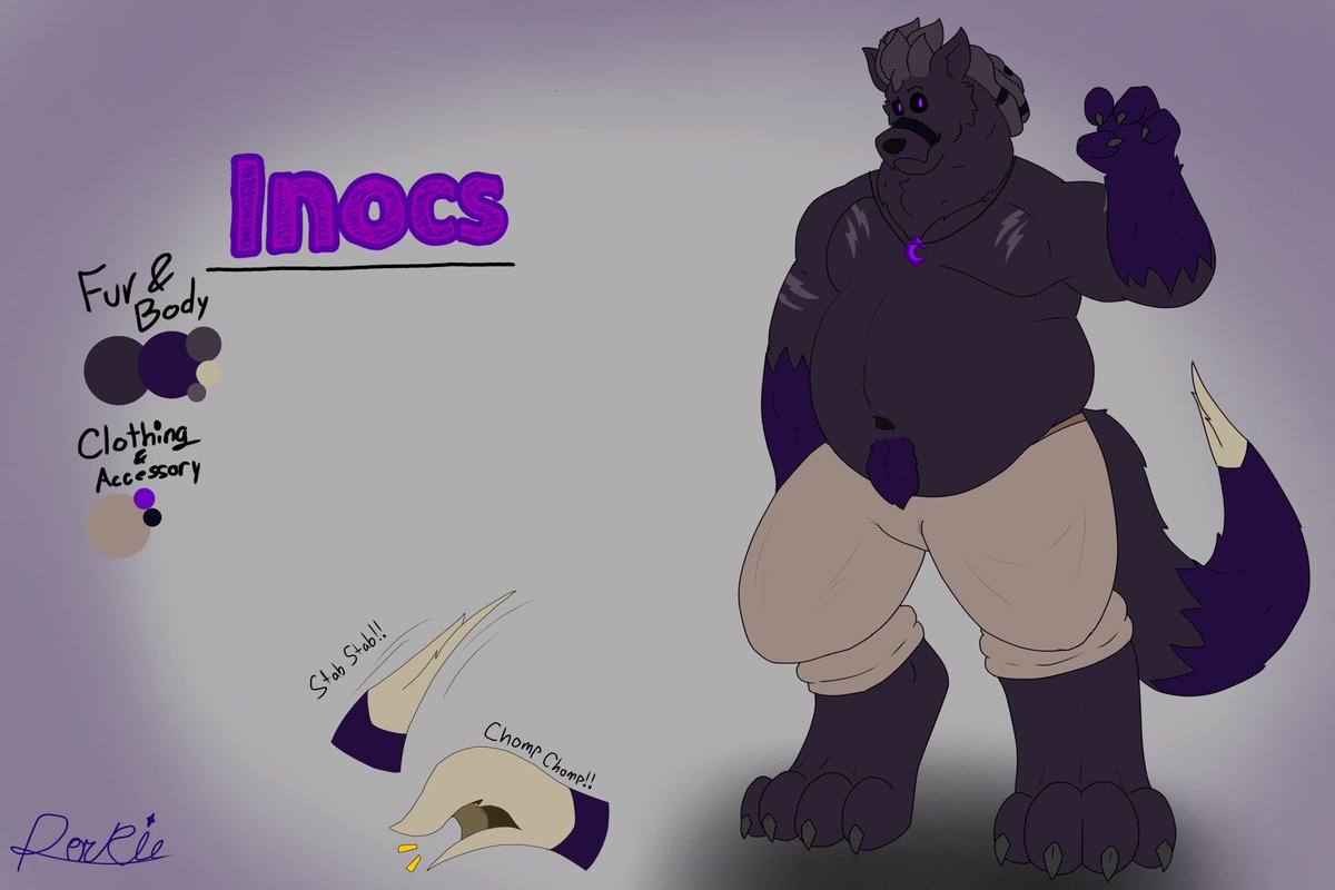 Roaringkey's tweet photo. I have finished My Ref sheet for one of my ocs!

Introducing, INOCS https://t.co/qtj77pux3L