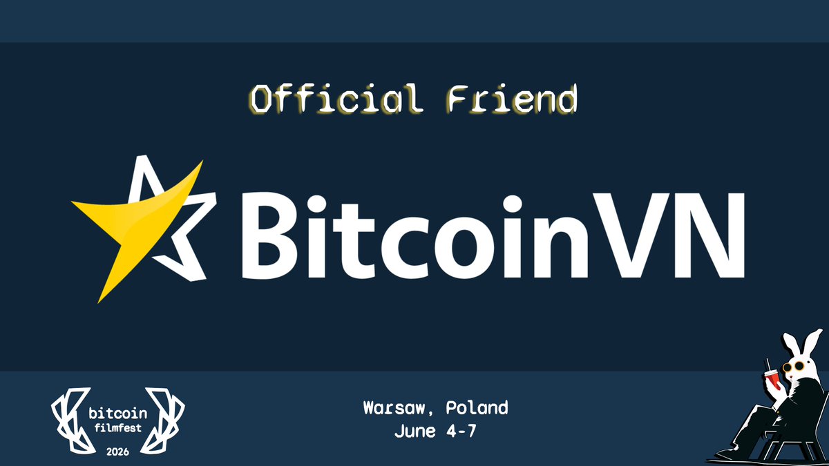 bitcoinfilmfest's tweet photo. More than a month since #BFF26 (June 4–7)! 200+ Bitcoiners, Bitcoin cinema, and unforgettable days. 😍

Big shoutout to @bitcoinvn_io (instant crypto swaps across 103 assets), one of our supporting partners this year. 🫡

Follow them. 👇

https://t.co/BEDSI0wPS6 https://t.co/d2f2sqYaWQ