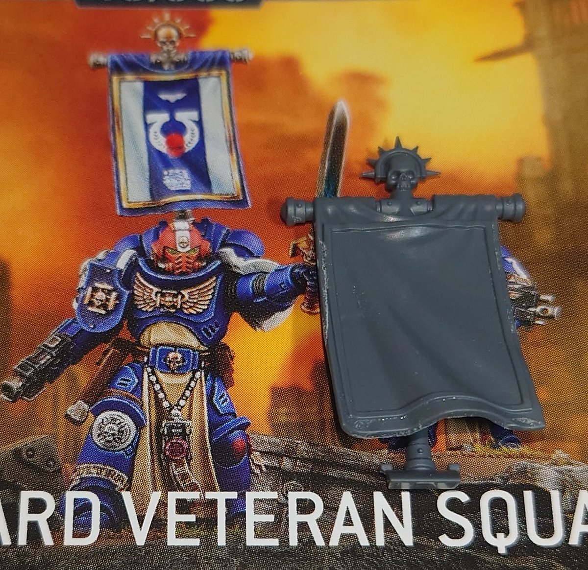 Kur_WH40K's tweet photo. バナーの塗装難易度が壊れてる件
#warhammer40k https://t.co/A9edjaZfnk