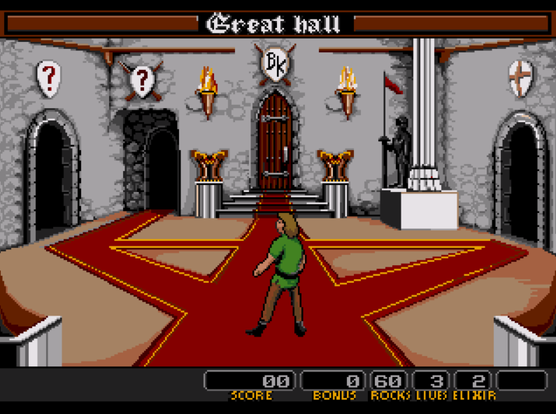AllmightoFranky's tweet photo. Aujourd'hui on commence 1 Jour 1 #RPG #Retro pour ce mois de juillet!On commence avec cette purge immonde,#DarkCastle!Sorti à l'origine sur #Macintosh il est arrivé sur #Megadrive en novembre 1991 chez nous!Une jouabilité immonde... vous l'aviez?#retrogaming #80s #90s #SEGA https://t.co/CGeEFz4KUt