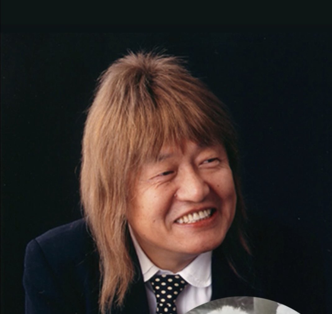 Yeti_tenten's tweet photo. 見れば見るほどかまやつさんと同じ髪型してておもろい https://t.co/gLh36o4nCv