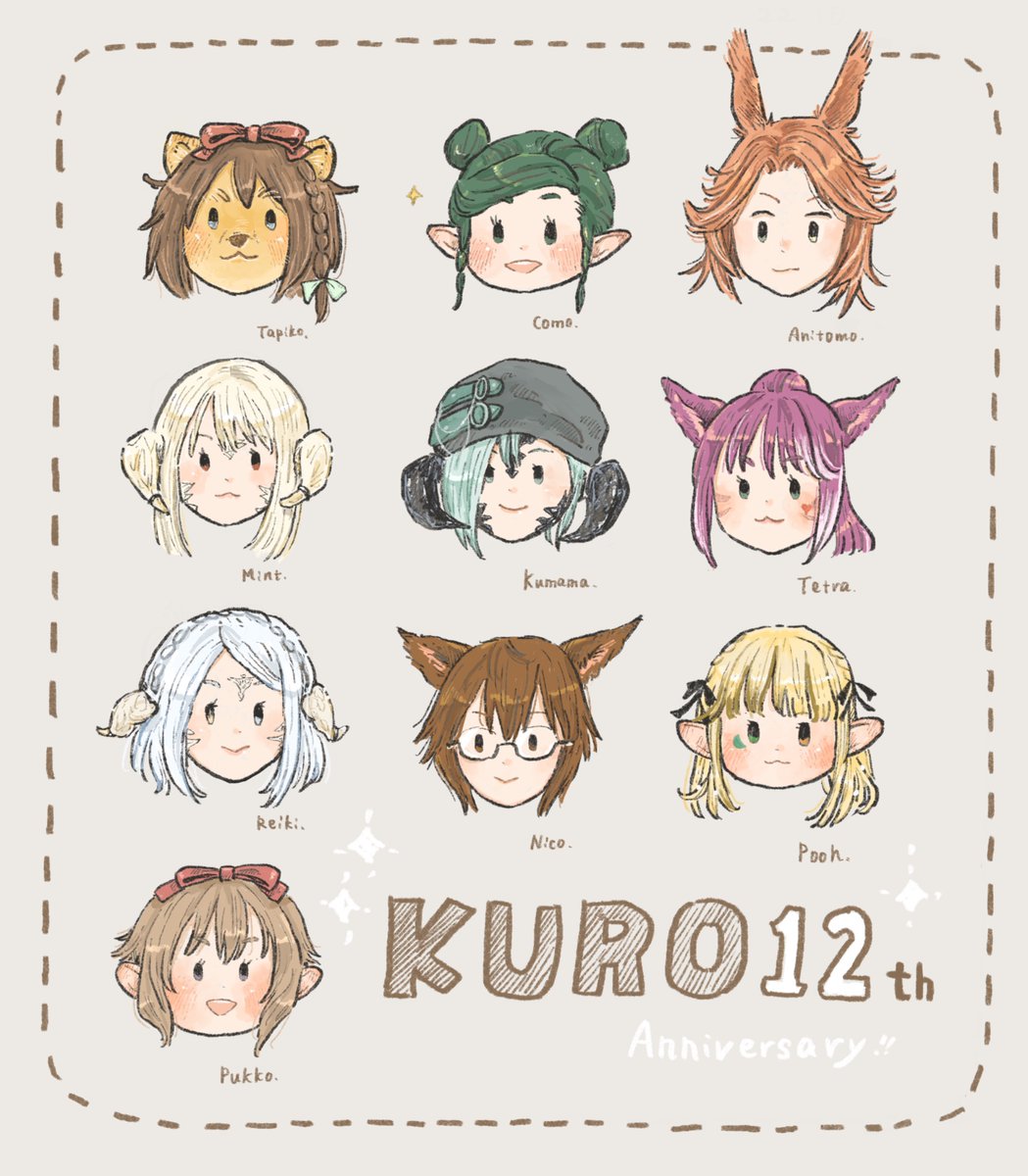 PukkoMeimei's tweet photo. #2026年自分が選ぶ今年上半期の4枚
選ぶくらいお絵かき出来なかったから下半期はもう少し増やしたい…！ https://t.co/SjaSZXwexb