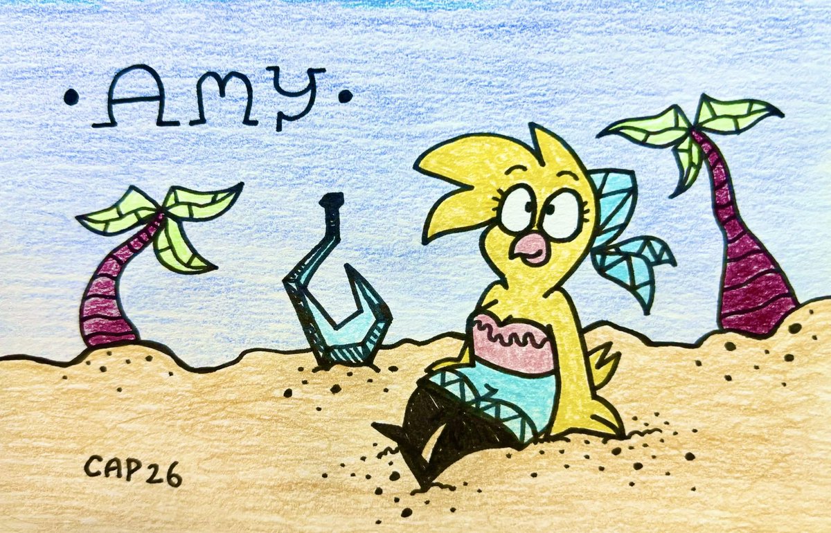 captoons02's tweet photo. Amy Chilling

#characterart #cartoon #britishartist #illustration https://t.co/uugq35Gnk5