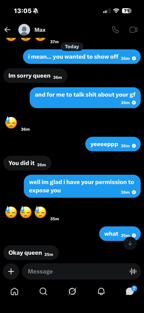 GoddessEmgva's tweet photo. What the fuck is that? Before anyone starts crying again- there’s the screenshot of consent. I’ll be calling Claudia next. 

Exposed sissy sph small humiliation blackmail fag domme mistress goddess exposedsissy loser paypig findom https://t.co/qtKAeqetsS