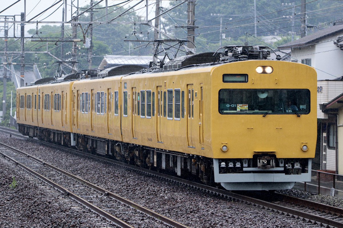 kh_4047's tweet photo. 2026/7/1
回8345M 115系G-01+G-05

またひとつ岡山の顔が消えました。 https://t.co/Mwy5kVINfF