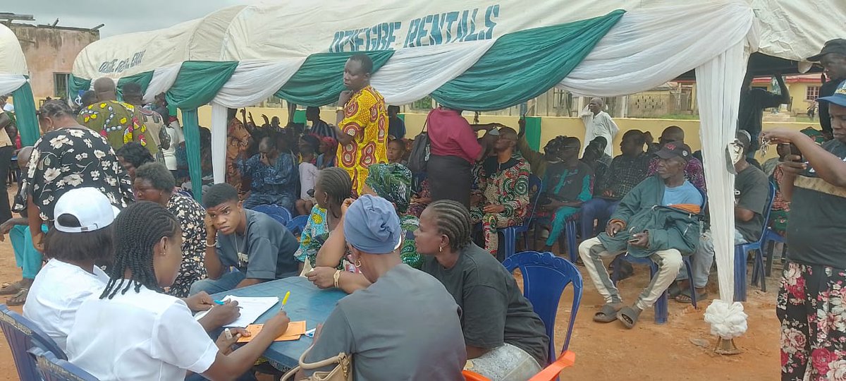 TYDFoundation's tweet photo. With support from the TY Danjuma Foundation, the Care Vision Support Initiative (CAVSI) is implementing a Free Eye Care Intervention at Ehor Primary Health Centre, Uhumwode LGA, Edo State, from 29 June to 3 July 2026.
The intervention provides free eye screenings, consultations, medications, prescription eyeglasses, and referrals for adults and children with treatable eye conditions, helping prevent avoidable vision loss and improving access to essential eye care services for underserved communities.
At the TY Danjuma Foundation, we believe that strong partnerships are key to expanding access to quality healthcare.
 We commend the Care Vision Support Initiative (CAVSI) for its dedication to improving eye health and remain committed to supporting interventions that deliver lasting impact in communities across Nigeria.
#TYDanjumaFoundation #TouchingLivesEveryday #HealthcareAccess #EyeHealth #CommunityHealth #EdoState #PartnershipsForImpact #PreventBlindness