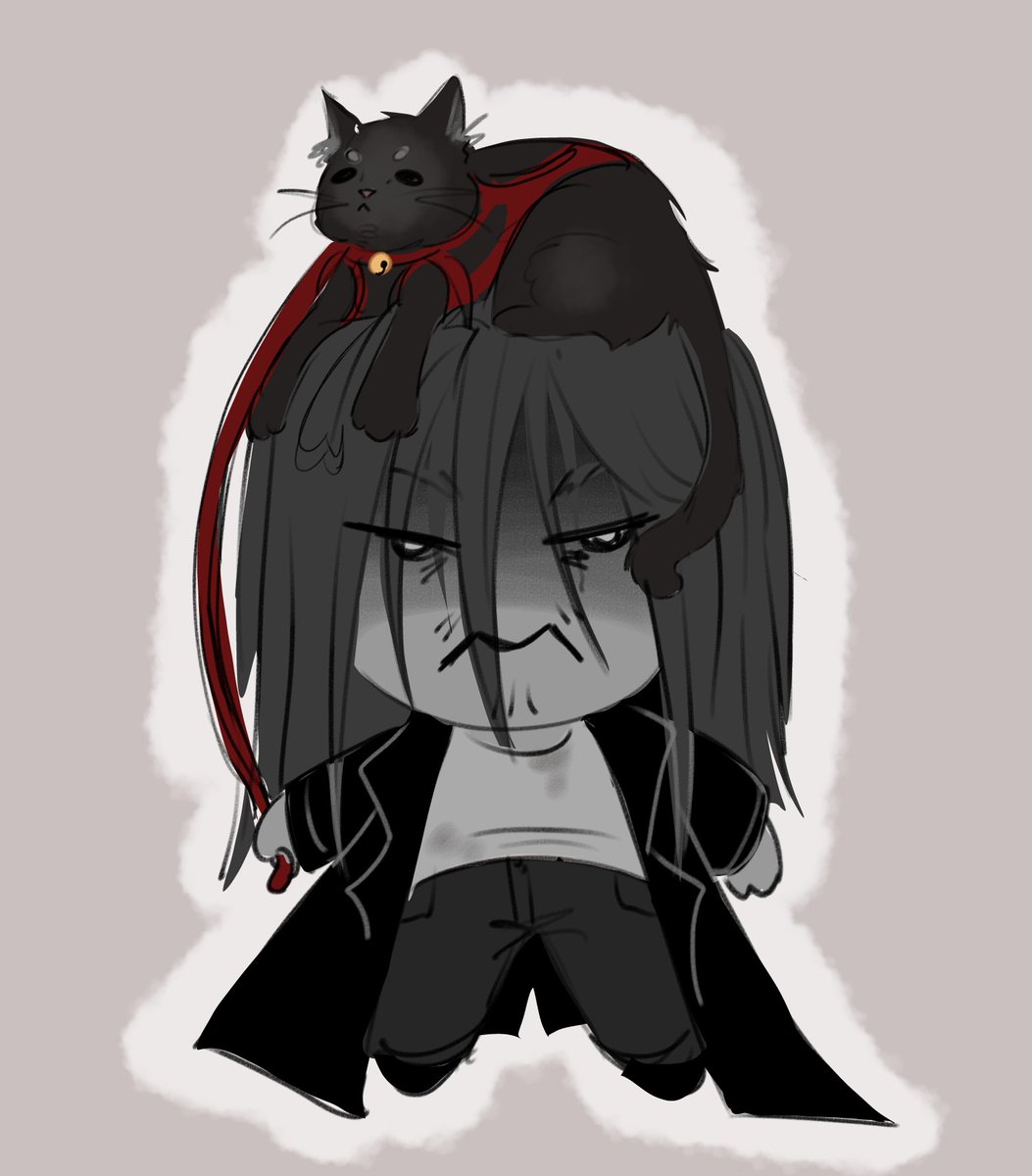 dvaeyy's tweet photo. On a walk but notims fatass cat is too lazy for that https://t.co/hwucsVHcXF