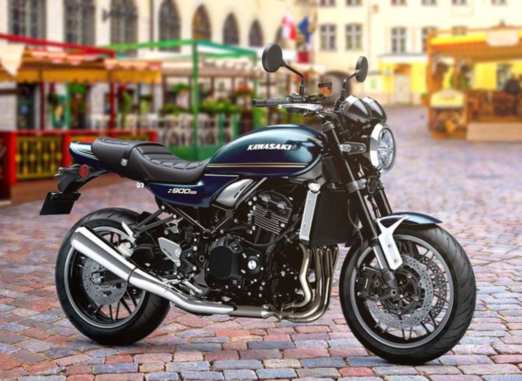 タトリ ︎☺︎︎︎︎ Z900RSの新色、往年の玉虫カラーで、中年バイク乗りの感情を狙い打ちし