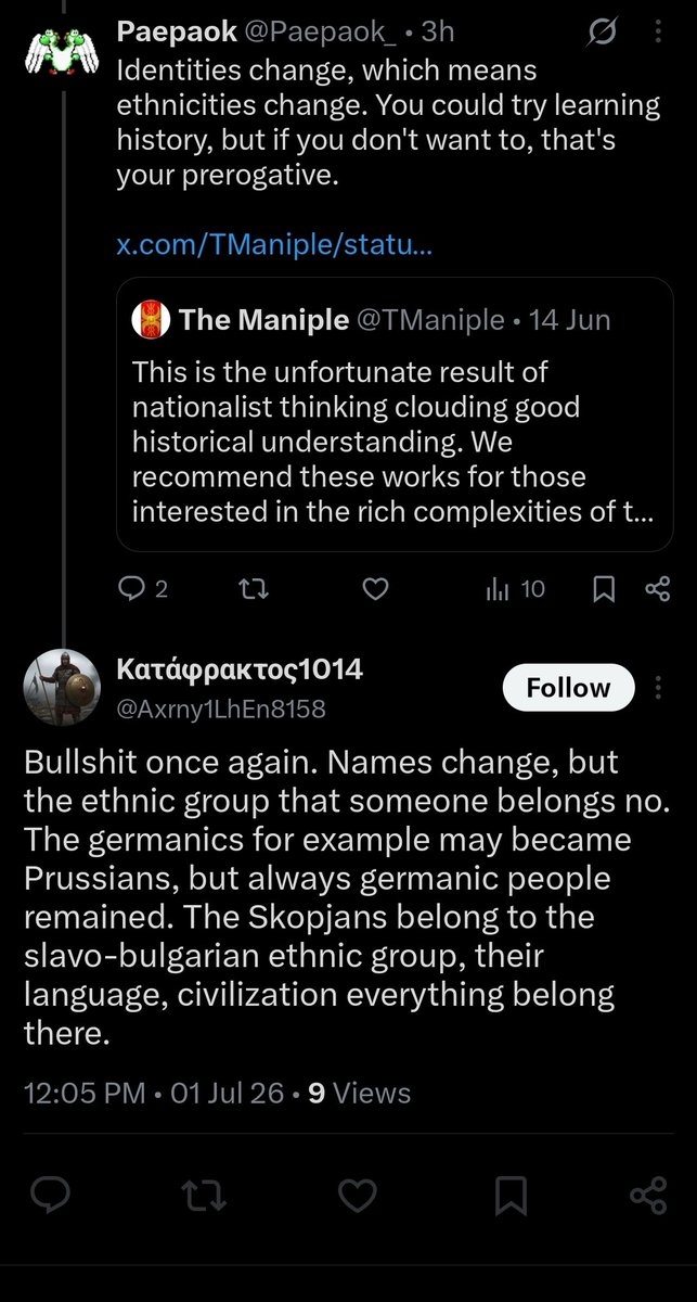 Paepaok_'s tweet photo. Another block from another coward who couldn't deal with history. https://t.co/Jw69VkQxwU