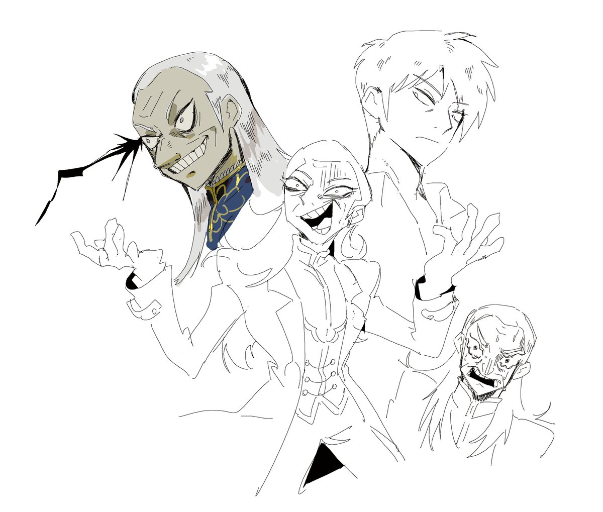 ABCDEFZ_7's tweet photo. #fkmt
Washizu Drawing Adaptation Process https://t.co/TlRUg9PpgM