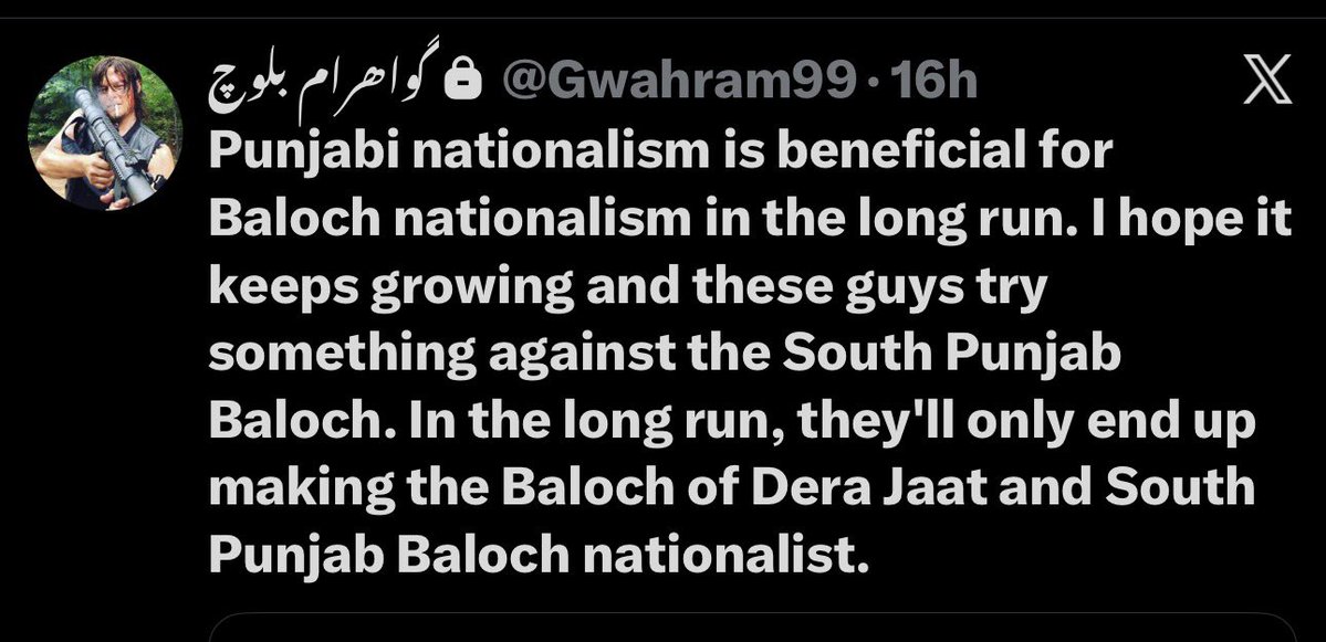 Chaudryputr's tweet photo. I made him go priv lmao 🤣 

If these cowardly Bundlochis have to go priv because someone says something to them online then how can they desire breaking up Pakistan or even taking an inch of soil from Panjab ? https://t.co/geOa9zCPMM