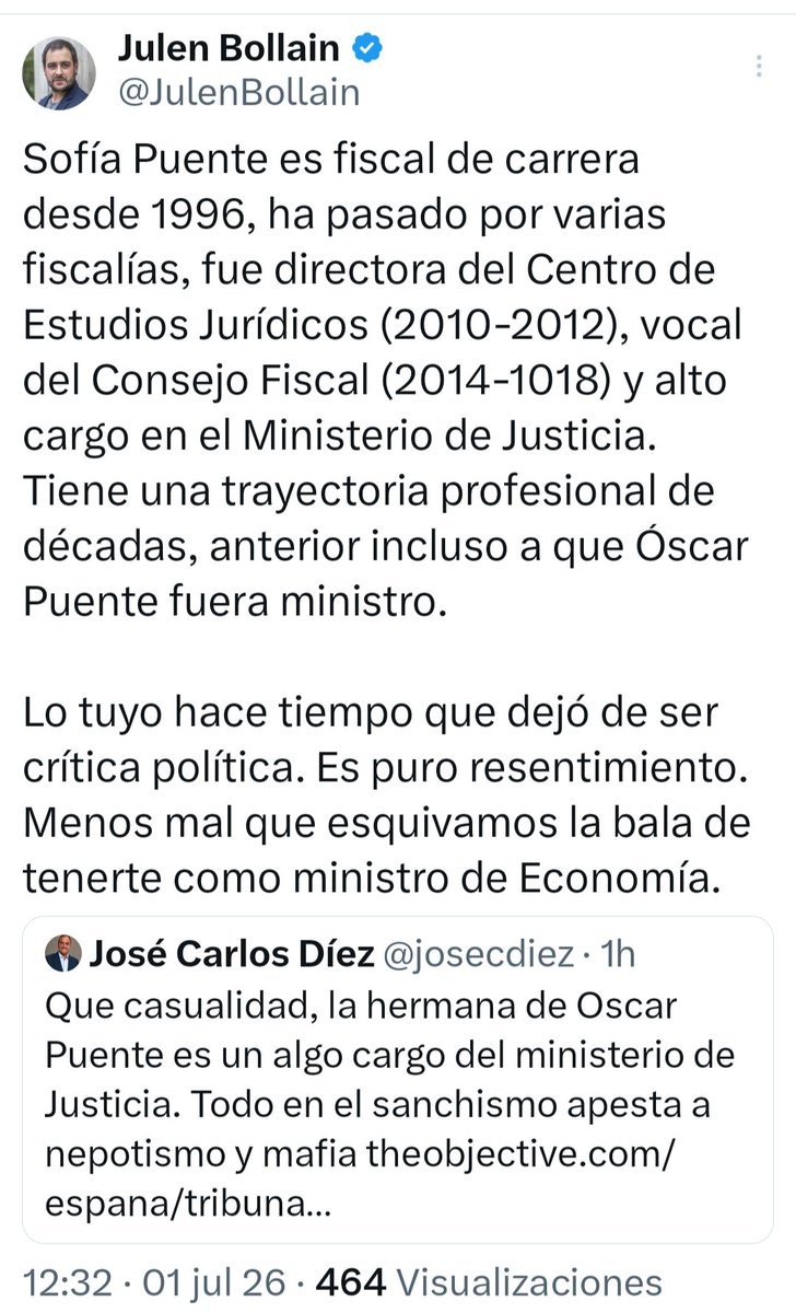 EdmundodelDeves's tweet photo. @josecdiez R e s e n t i d o, José Carlos, eso es lo que eres. Y un mentiroso intoxicador https://t.co/jYBKOehzlP