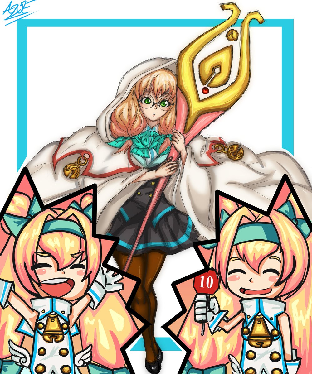 AzzyKrypt0nite's tweet photo. TRINITY GLASSFILLE (+ Luna &amp; Sena) /トリニティ＝グラスフィール(+プラチナ＝ザ＝トリニティ)

A little late but, Welcome Back Blazblue. You were SO dearly missed!! 

 We finally have all Six Heroes in the roster now!

#Blazblue #ブレイブルー #fgc https://t.co/QdqafwCqwQ