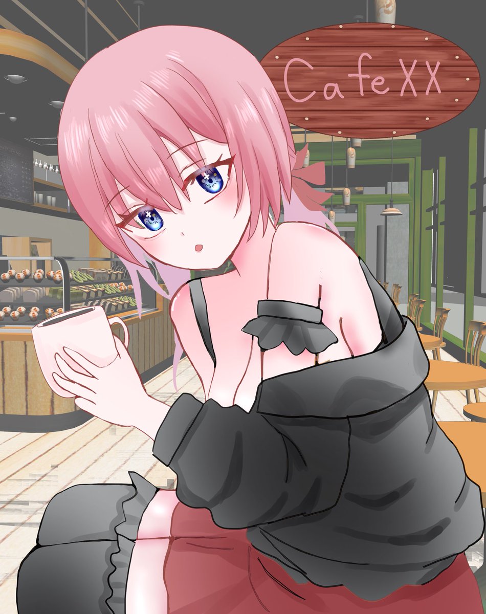 puni561's tweet photo. #illustration
#summergirl
#cafe
#イラスト好きな人と繋がりたい
背景素材お借りしました☺️ https://t.co/rBQ2lriai3